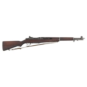 **World War II 1943 Springfield M1 Garand Rifle with Original Barrel, Uncut Operating Rod, Locking