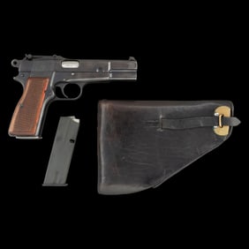 **Belgian Military Marked GP-35 Browning Hi-Power