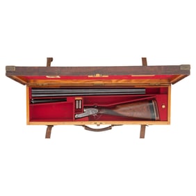 Antique James Purdey & Son Best Quality Game Gun SxS 12ga. with Matching Travel Case