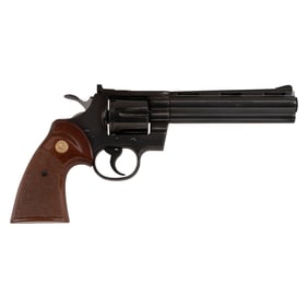 **Very Fine Blued Colt Python with 6" Barrel