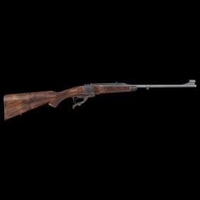 *George Gibbs Number 1 Farquharson Action Rifle in 7x57mmR Rebuilt by Stephen Heilmann and Darwin