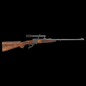 **Highly Embellished Walter Glaser Farquharson Action Rifle Deep Relief Engraved By Alvin A. White