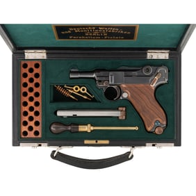 *John Martz Custom Baby Luger 9mm in Presentation Case