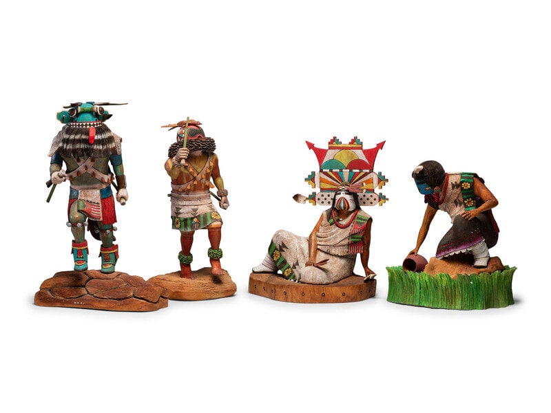 David Jensen
(Hopi, b. 1972)
Katsinas (1 of 4)