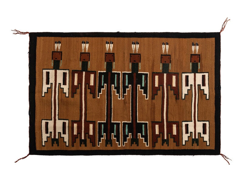 Navajo Yei Weaving / Rug (1 of 2)