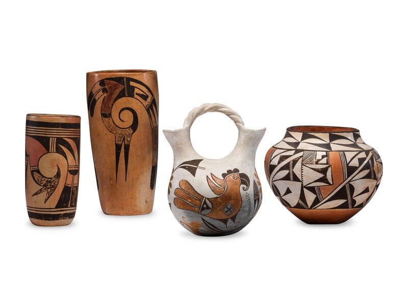 Hopi and Acoma Pottery  (1 of 3)