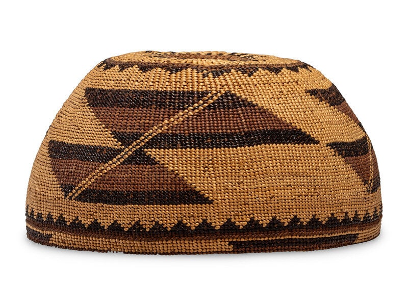 Northern California Basketry Hat (1 of 3)