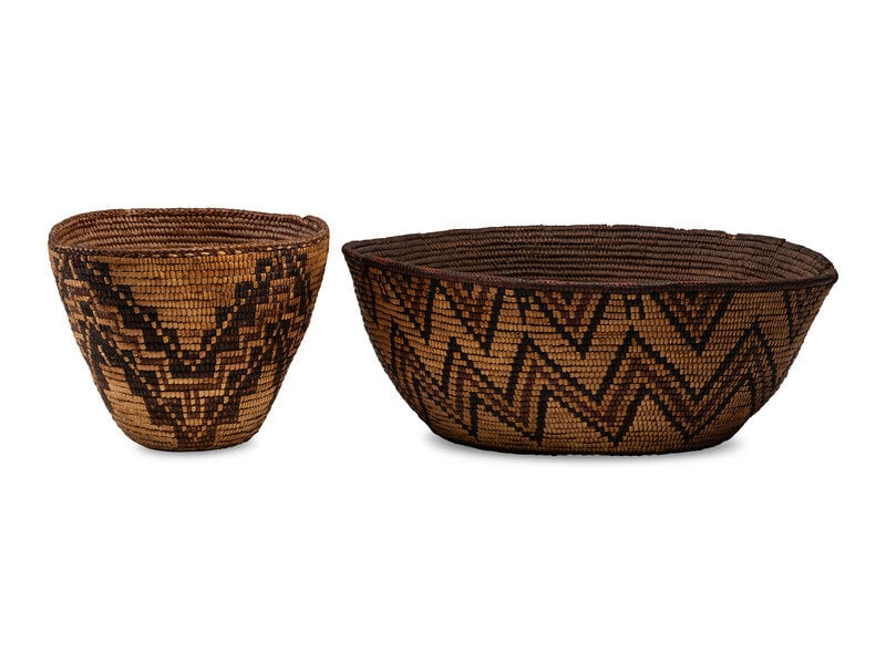 Salish Imbricated Baskets (1 of 3)