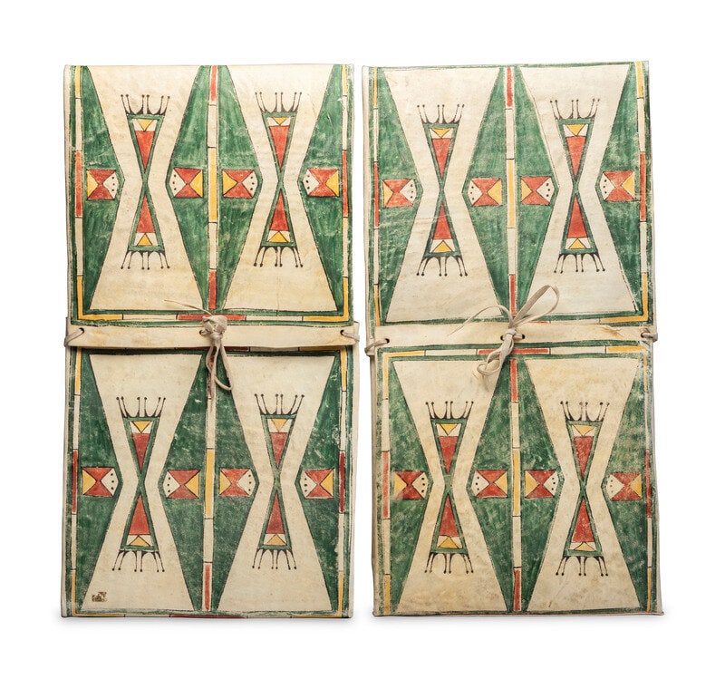 Bill and Kathy Brewer
(American, 20th century)
Reproduction Parfleche Envelopes, Matched Pair (1 of 2)