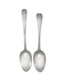 Two Silver Tablespoons