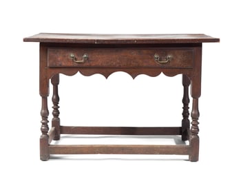 A William & Mary Walnut Tavern Table
