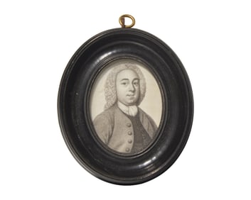 James Ferguson (Scottish, 1710-1776), A Portrait Miniature of James Wyard Gooch (1718-1797)
