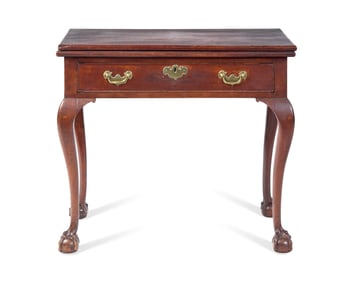 A Chippendale Mahogany Card Table