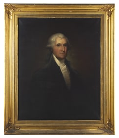 Edward Dalton Marchant (1806-1887), After Gilbert Stuart (1755-1828), A Portrait Of George