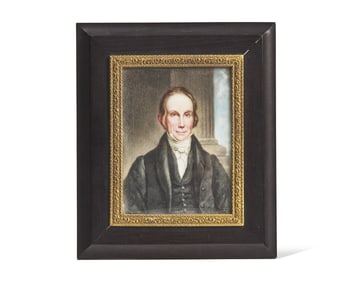 William James Hubbard (1807-1862), A Portrait Miniature Of Henry Clay (1777-1852)