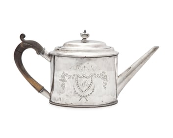 A Federal Silver Teapot