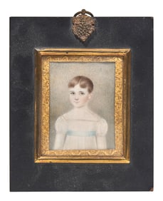 Attributed to Anthony Stewart (English, 1773-1846), A Portrait Of The Duke Of Gordon As A Child