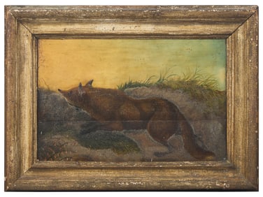 American School 19th Century, Running Fox