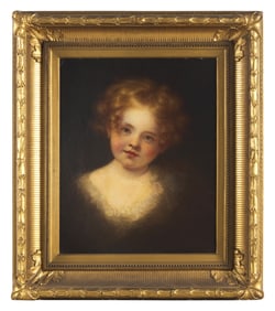 Attributed To Thomas Sully (1783-1872), A Portrait Of A Young Child