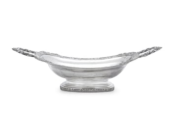 A Sterling Silver Bread Or Cake Basket