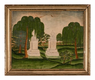 A Mourning Picture For A Father And Son