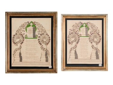 Two Mourning Pictures