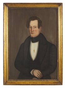 Attributed to Ralph D. Curtis (1808-1885), Portrait Of A Young Man