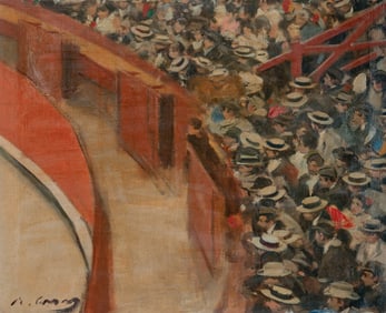 Ramón Casas (Spanish, 1866-1932) La Corrida
