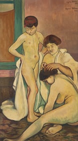 Suzanne Valadon (French, 1865-1938) Nus à la Toilette, 1908