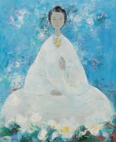 Vu Cao Dam (Vietnamese, 1908-2000) Divinité, 1971