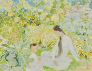 Le Pho (French/Vietnamese, 1907-2001) La Clarté d'Été, c. 1975