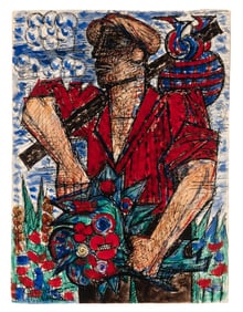 Marcel Gromaire (French, 1892-1971) The Wanderer, 1938