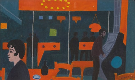 Jean Hugo (French, 1894-1984) Dijon La Nuit