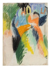 Sonia Delaunay (French/Ukrainian, 1885-1979) Projet d'Affiche 'Chocolat,' 1913-1914