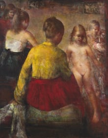 Grigory Gluckmann (Belarusian, 1898-1973) Tendresse