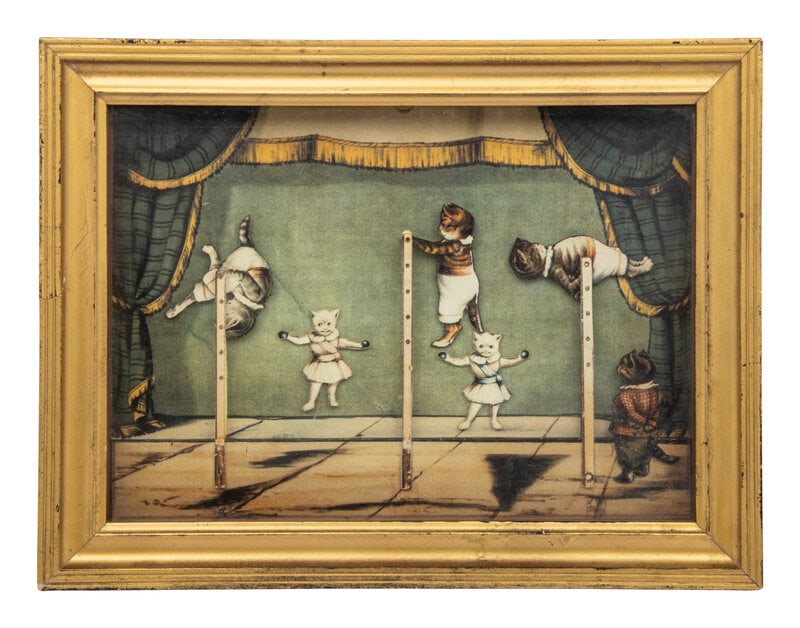 A Musical Automata Cat Picture Box (1 of 2)