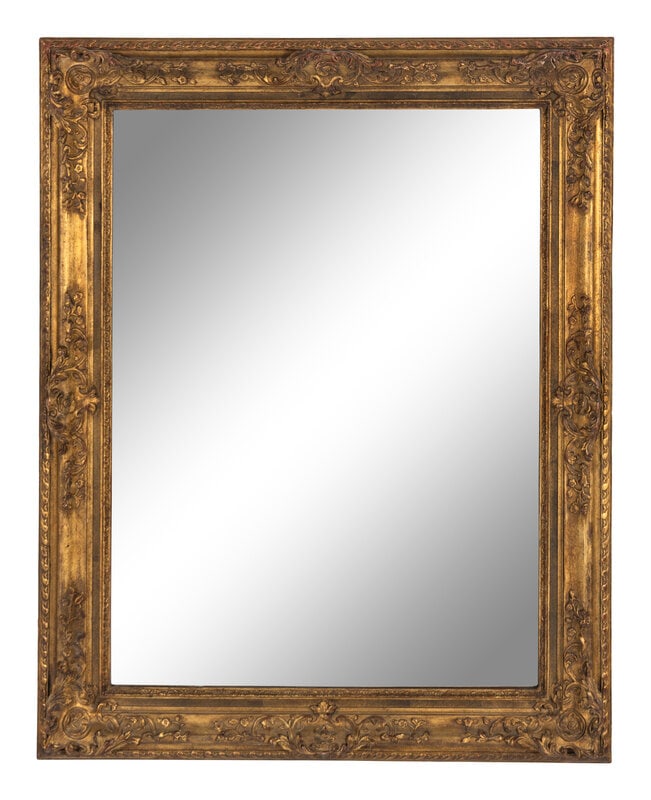 A Continental Gilt Composition Mirror (1 of 2)