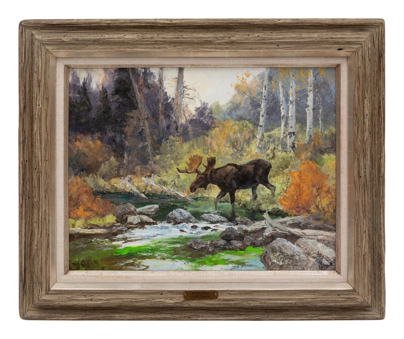Bill Freeman
(American, b. 1927)
Wyoming Moose (1 of 3)