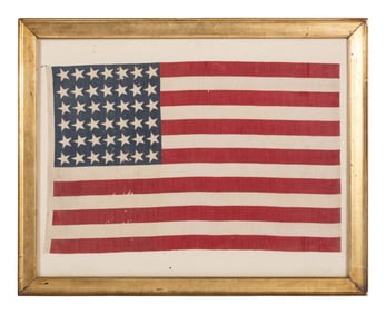 [FLAGS]. 42-star American flag. Ca 1889-1890.