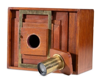 [EARLY PHOTOGRAPHY]. Simon Wing & Co. "Ajax" camera. 1901.