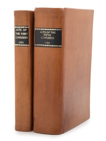 [US CONGRESS]. Acts Passed at the First Session of the Congress of the United States of America,