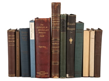 [LINCOLNIANA]. Archive of books, photographs, and ephemera collected by Herbert Wells Fay, custodian