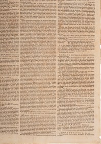 [FRENCH & INDIAN WAR]. The Pennsylvania Gazette. No. 1395. Philadelphia, PA: [Benjamin Franklin], 18