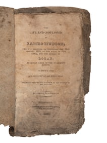 [WESTERN AMERICANA]. Scarce pamphlet related to the 1824 murder of nine Native Americans in Indiana,