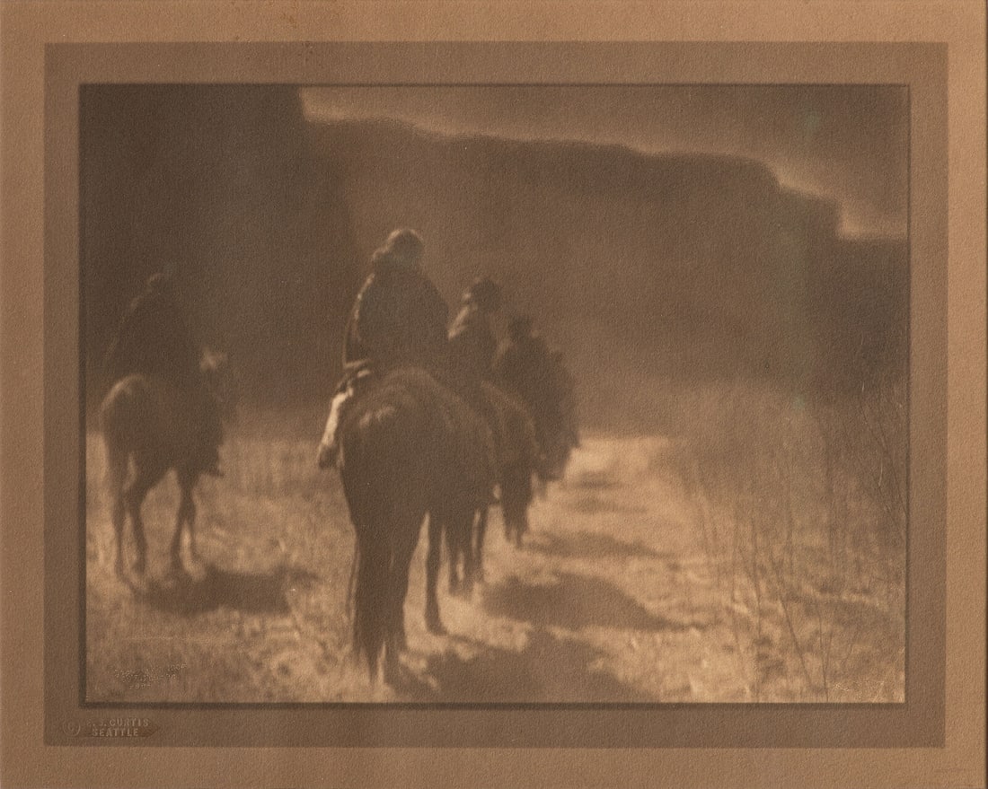 CURTIS, Edward. The Vanishing Race. (1 of 2)