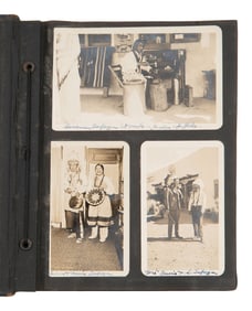 [WESTERN AMERICANA - NATIVE AMERICANS]. Photo albums documenting Rev. William L. Earl's travels in
