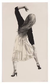 Robert Longo (American, b. 1953) Anne (from Men in the Cities), 1985
