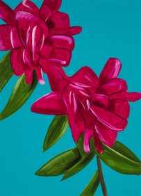 Alex Katz (American, b. 1927) Peonies, 2021