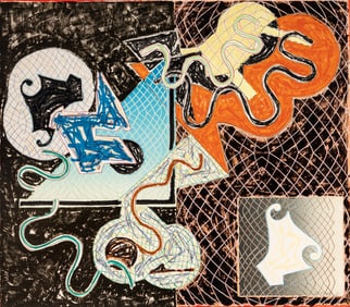 Frank Stella (American, b. 1936) Shards Variant IVa, 1982