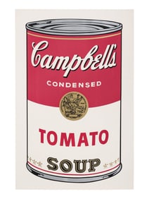 Andy Warhol (American, 1928-1987) Tomato Soup (from Campbell's Soup I), 1968